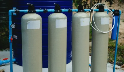 Tanks for a water filtration system
